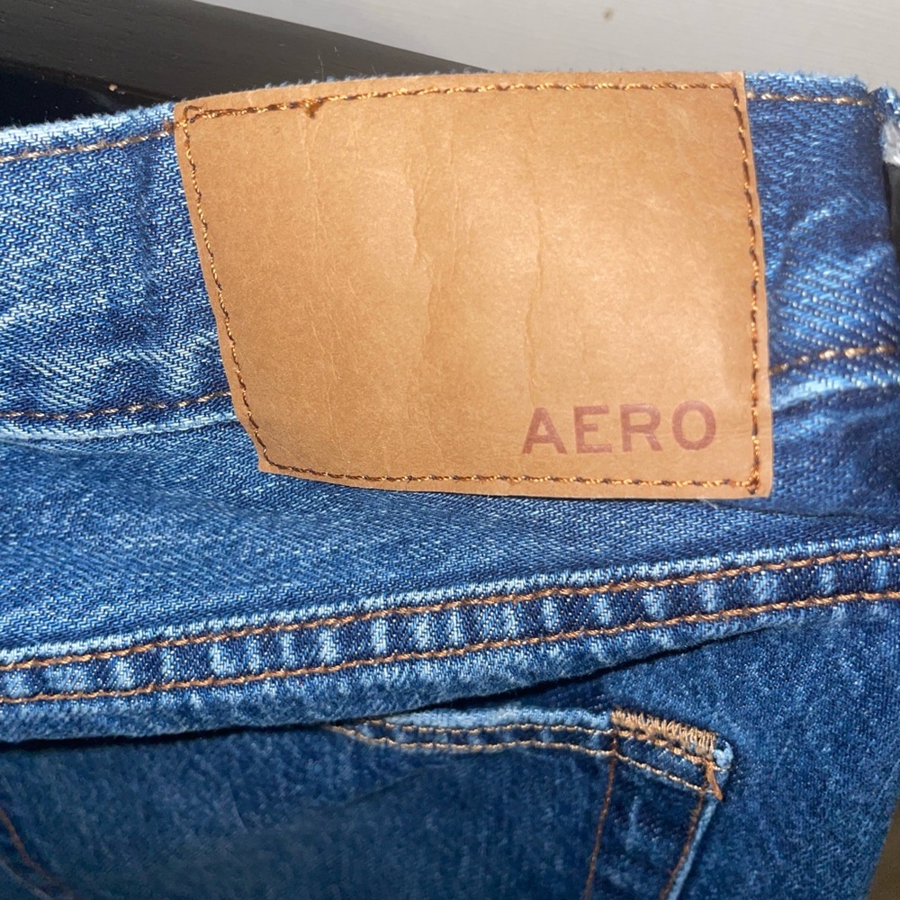 Aeropostale man Classic Blue Jean Shorts size 36 - Picture 6 of 6